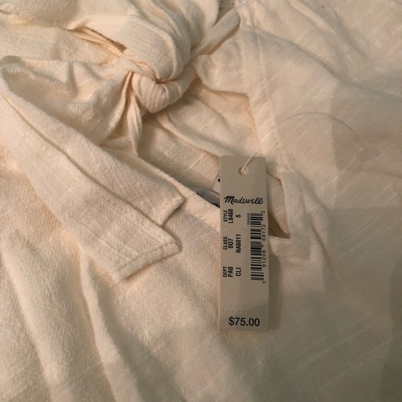 Madewell Crochet Tie Back Tank Top - Picture 4 of 6